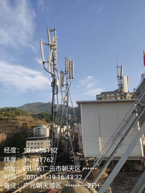 元道经纬相机赋能新基建，助力广元5G移动设备安装