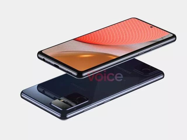 中框背板同色 三星Galaxy A72 5G渲染图曝光
