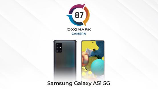 三星Galaxy A51 5G相机成绩曝光，不到90分