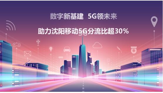 极速体验、无限精彩，沈阳移动5G分流比在东北三省率先突破30%