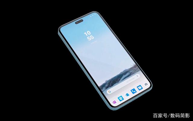 微软5G新机首曝！撞脸iPhone 14，或搭载Win 11系统