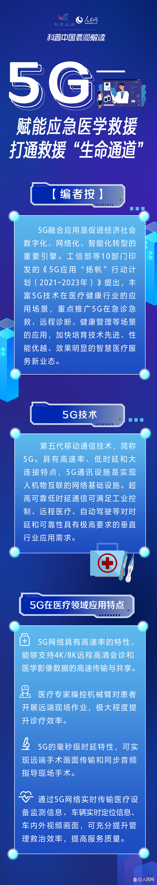 科普图解｜5G赋能应急医学 打通救援“生命通道”