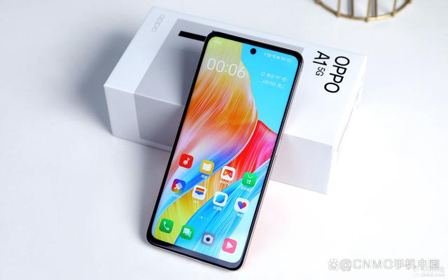 OPPO A1 5G图赏：赤霞橙素皮 营造精致好手感