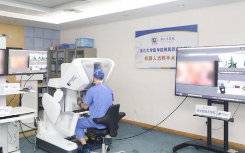全球首例,！跨越5千公里,！浙大邵逸夫醫(yī)院5G超遠程國產(chǎn)機器人肝臟切除手術(shù)成功實施！