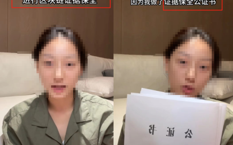 百萬粉絲網(wǎng)紅“教科書式取證反黃謠”，微版權(quán)區(qū)塊鏈取證力反網(wǎng)暴