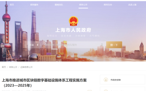 上海：针对8大行业标杆场景提出区块链实施方案，易保全积极助推
