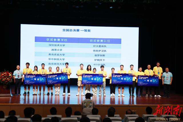 湘潭大学学子获全国大学生物联网设计竞赛一等奖2项