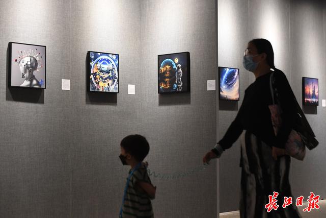 免费预约！中国光谷人工智能AI艺术展开幕，持续到国庆假期