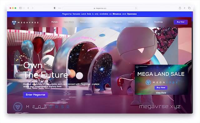 引领元宇宙2.0，Megavrse.xyz打造虚拟奇迹