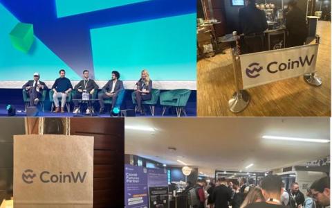 CoinW币赢亮相巴黎区块链周峰会，加速欧洲Web3市场布局
