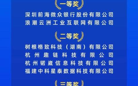 2023全球数字贸易创新大赛区块链Web3.0赛道总决赛结果揭晓