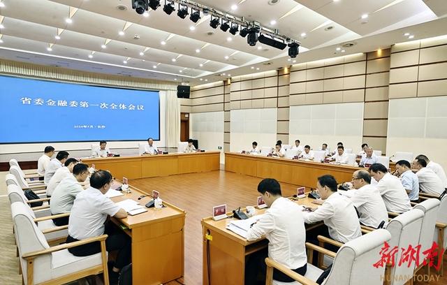 新成立的省委金融委召开第一次全会 毛伟明讲话